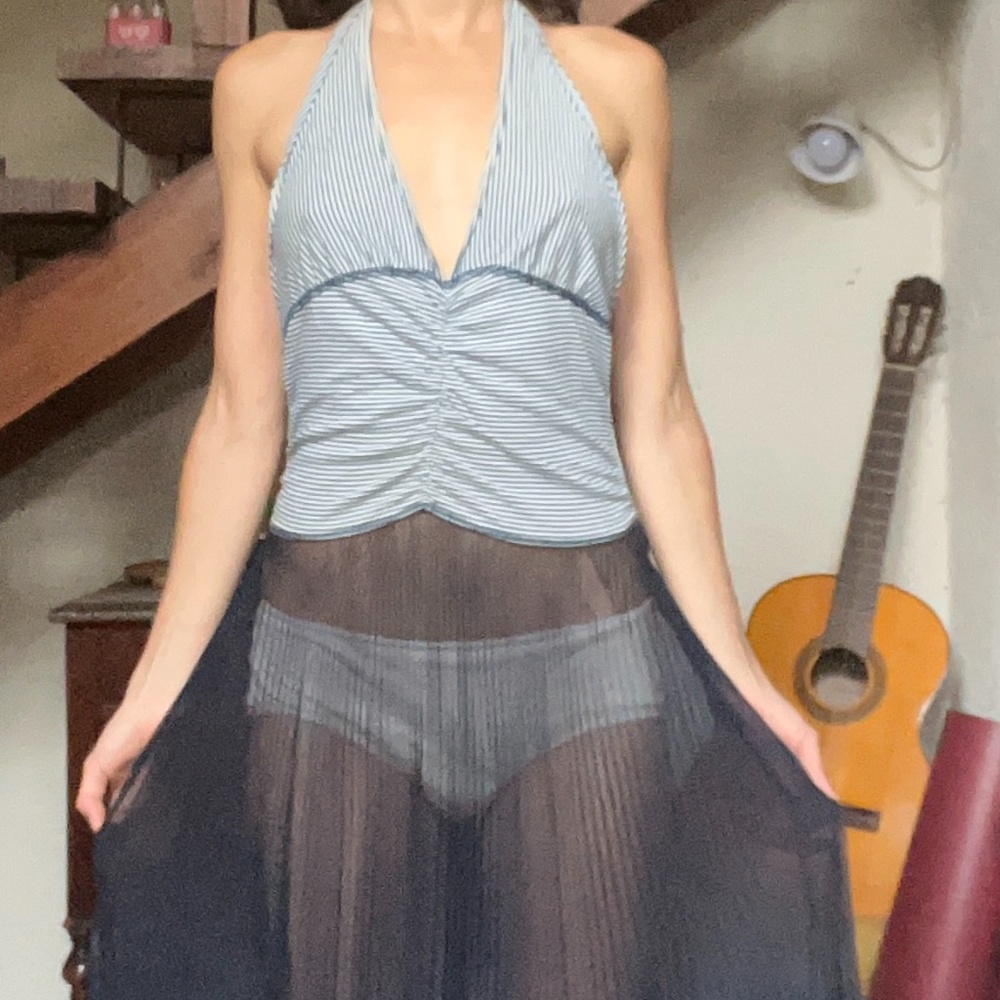 Miu Miu sexy summer maxi dress